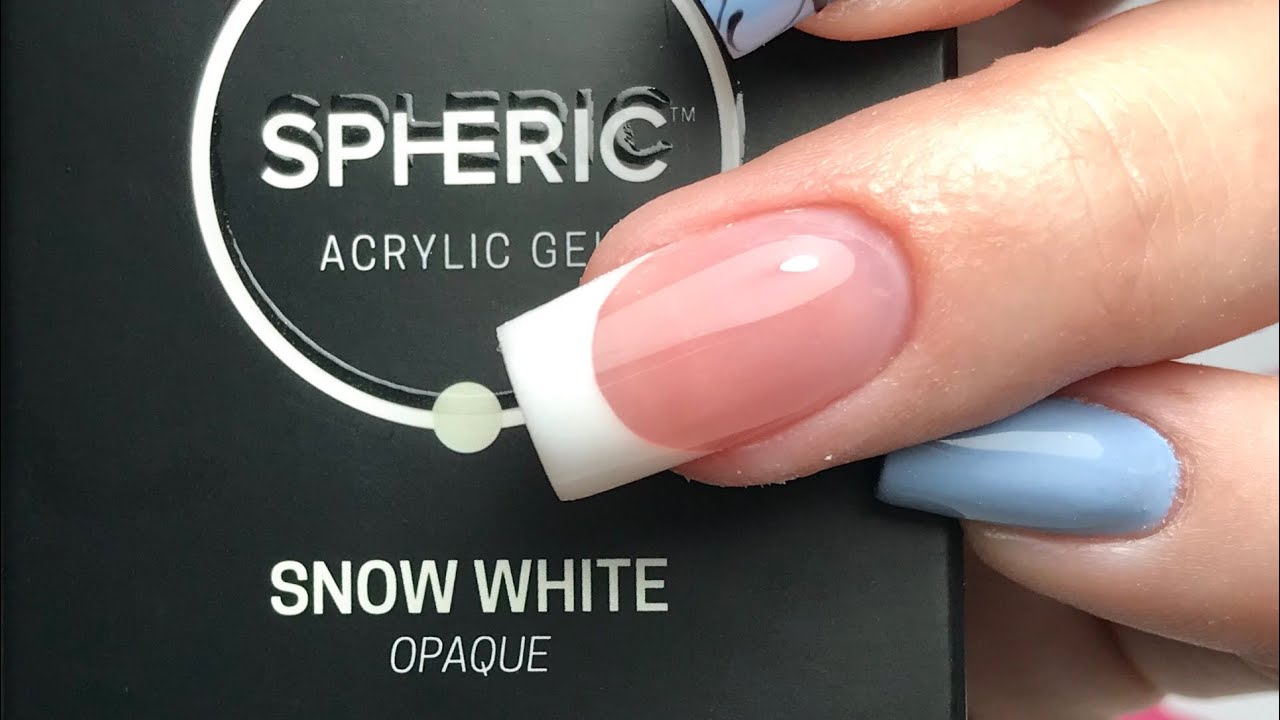 RICOSTRUZIONE UNGHIA QUADRATA CON CARTINA E ACRYGEL SPHERIC DI LA FEMME PROFESSIONNEL