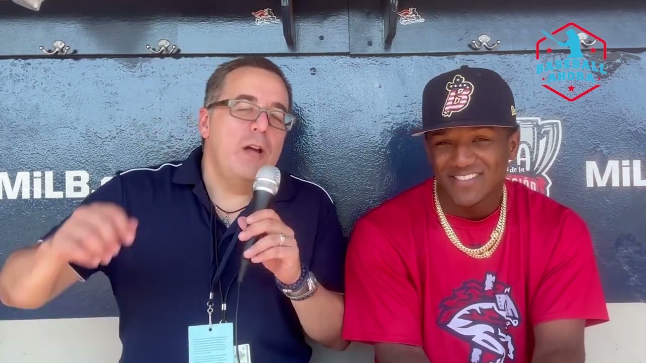 Luisangel Acuña y la apuesta que tiene con su hermano Ronald Acuña Jr.
