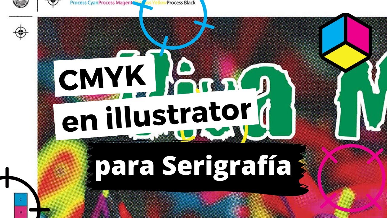 🎯 Serigrafia - CMYK en Illustrator