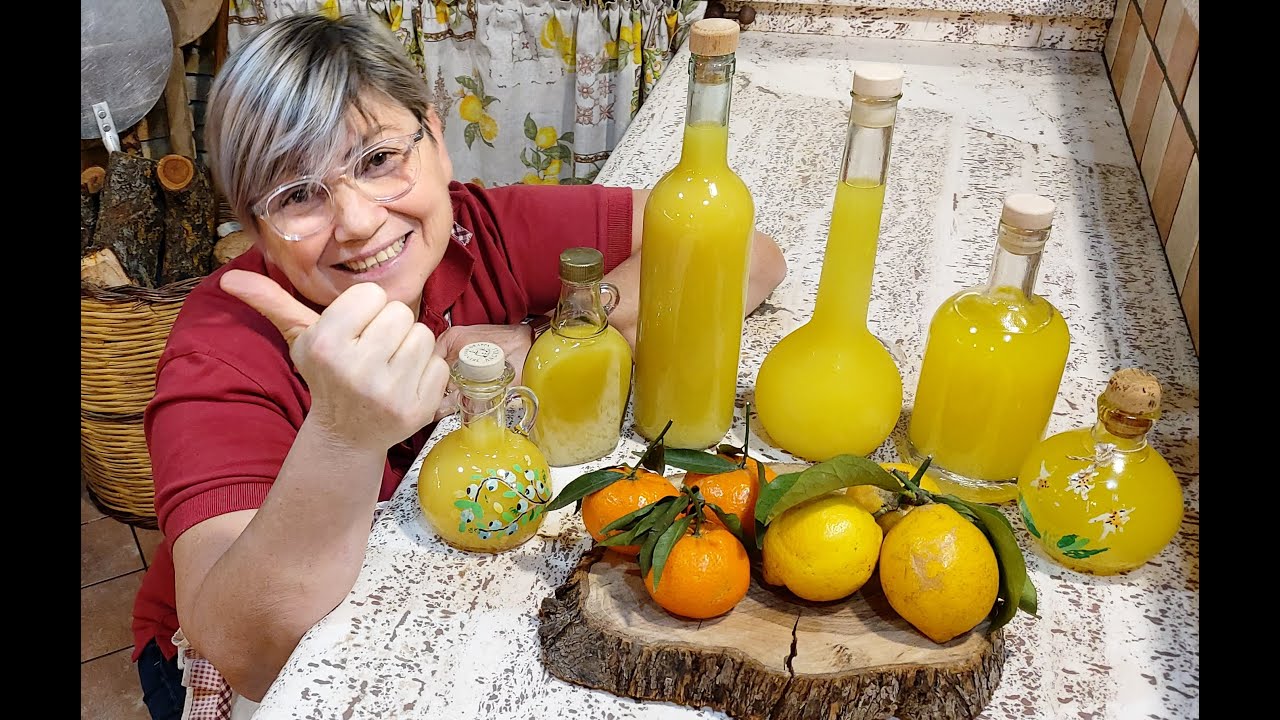 Mandarinetto fatto in casa con 10/15🍊🍊🍊 mandarini Bio