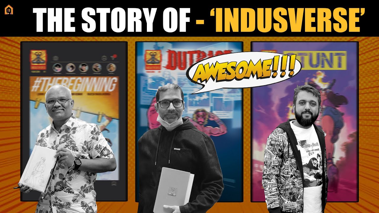 The Story of INDUSVERSE | Indian Graphic novel / Comic book Brand