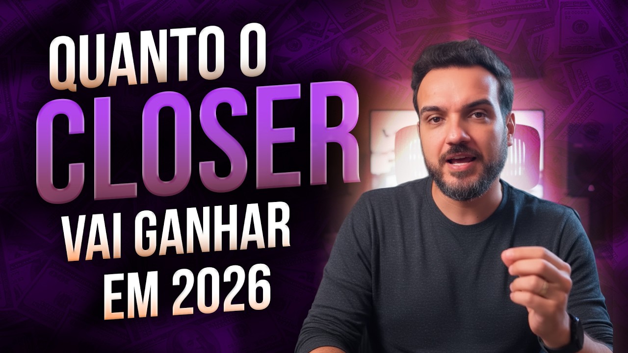 Quanto um Closer vai ganhar em 2026? Salários, impostos e a realidade do mercado