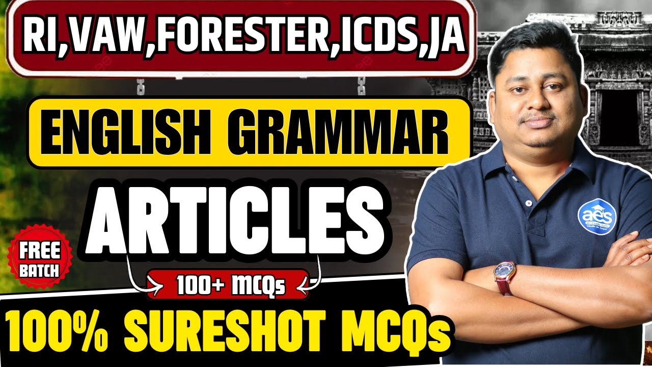 ENGLISH GRAMMAR ARTICLES FOR OSSSC EXAMS//COMPLETE ARTICLES ENGLISH GRAMMAR//OSSSC ENGLISH GRAMMAR