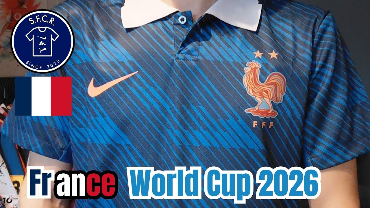🇨🇵 D&eacute;ballage du maillot domicile Nike France Coupe du Monde 2026 [Kitsdo.com] #worldcup2026