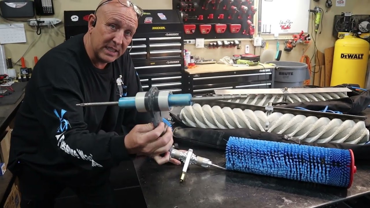 Differences between J Racenstein rotary brush and sola tech c1000