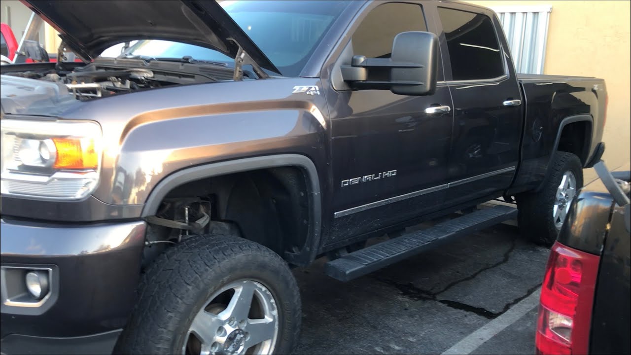 Adjusting the headlights on my 2015 GMC Sierra 2500HD