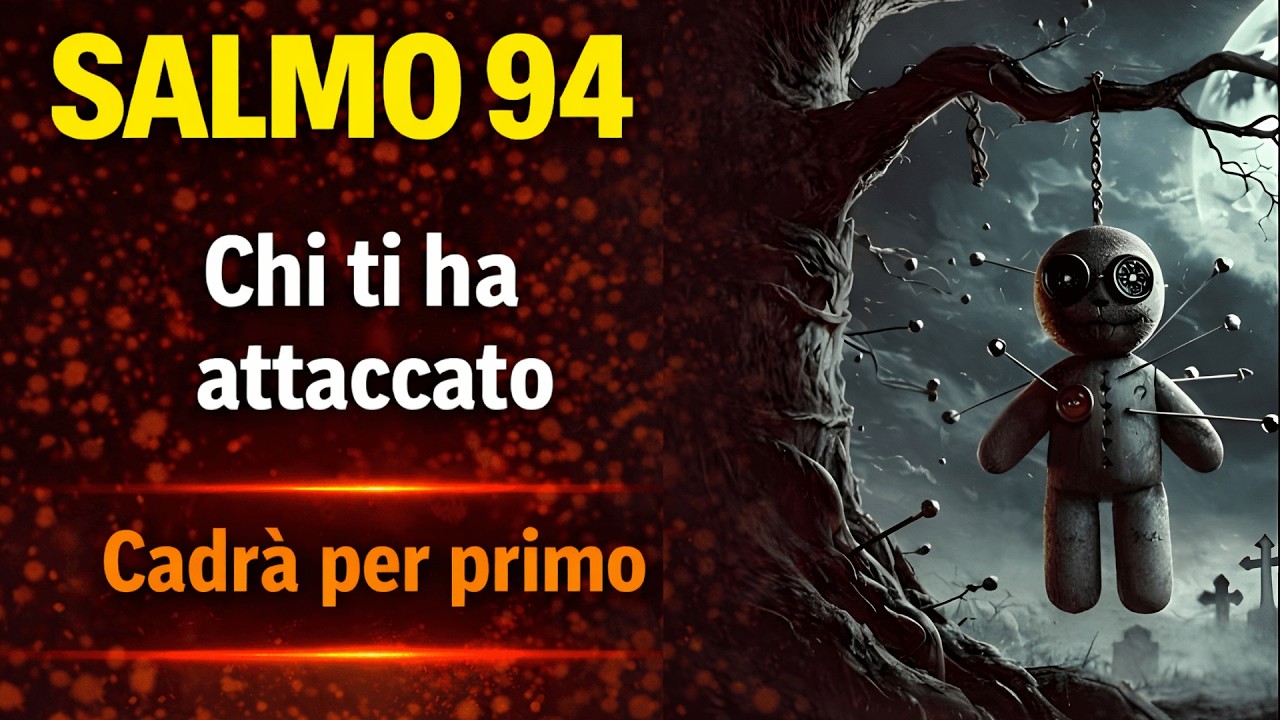 SALMO 94: Chi ti ha attaccato cadrà per primo! | Preghiera contro Stregoneria e Maledizioni 🛡️⚖️
