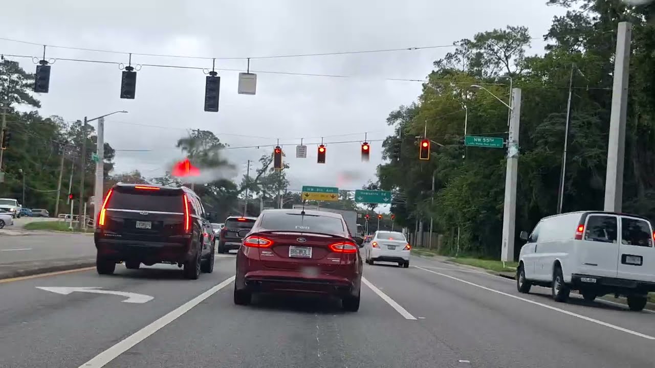  Driving Through Gainesville FLORIDA