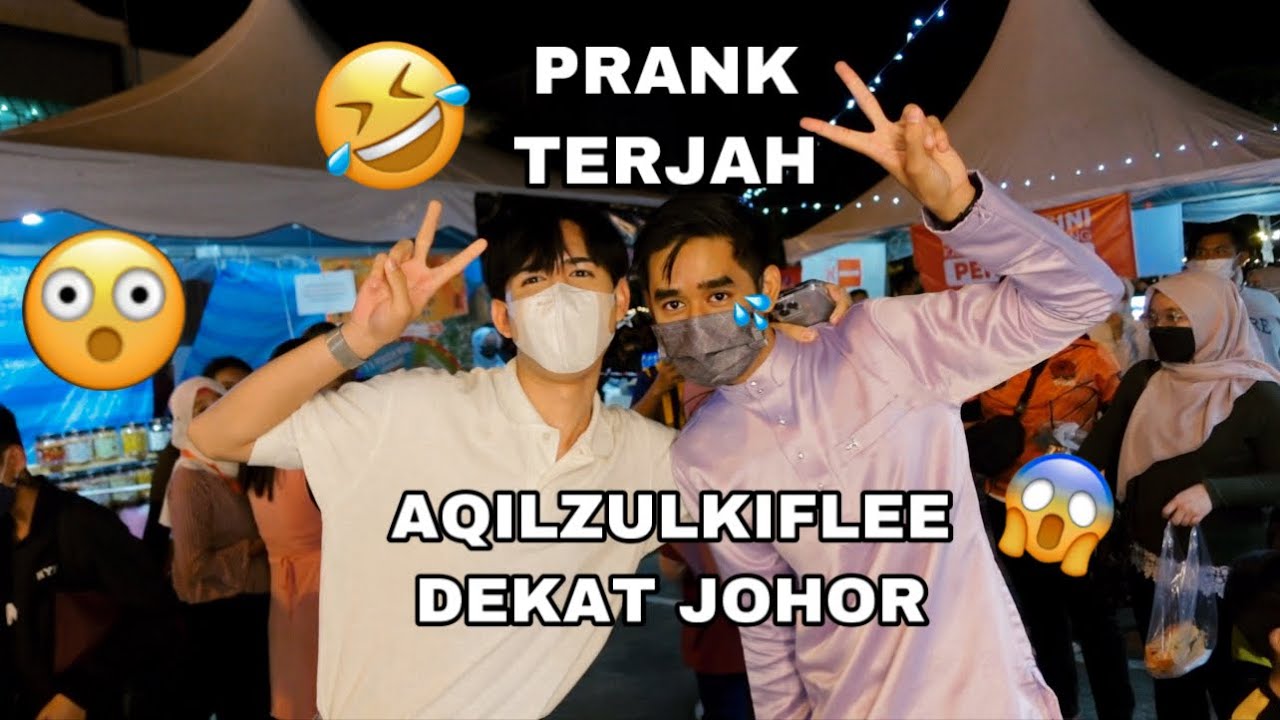 PRANK AKIDDOS TERJAH AQILZULKIFLEE DEKAT JOHOR 🤣👍