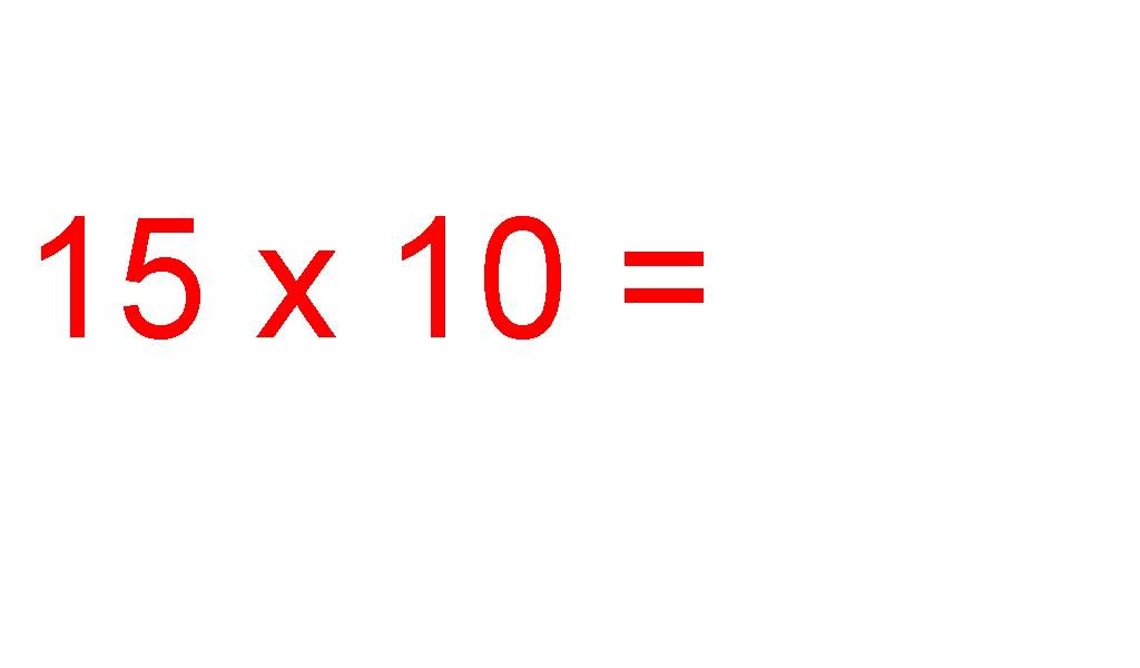 15 x Table - Fifteen Times Table Math Review and Practice Flash Card Mathematics Video