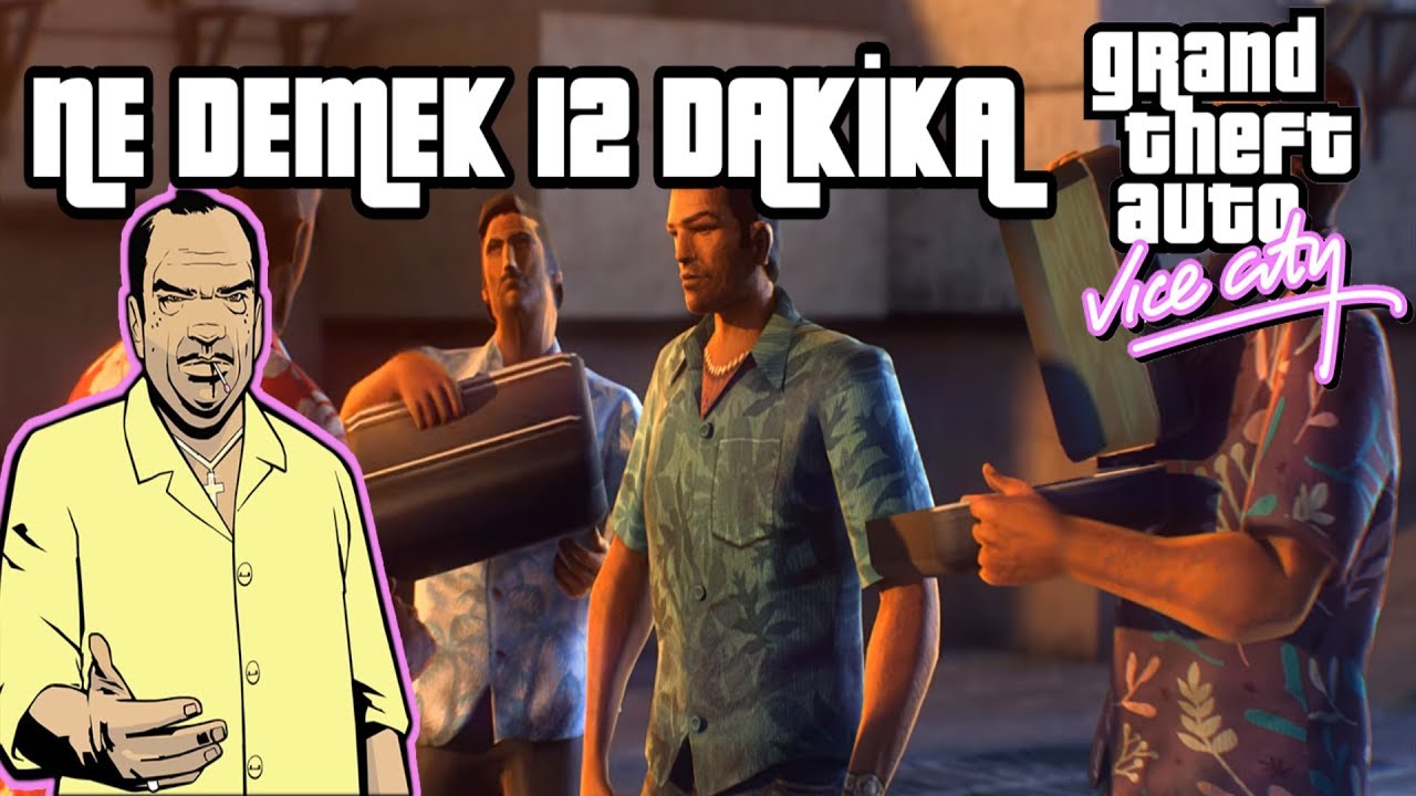 GTA VICE CITY'İ 8 DAKİKADA BİTİRMEK!