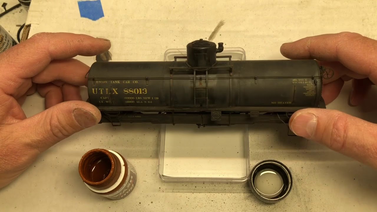 Model Railroad Weathering With Washes, Part 2