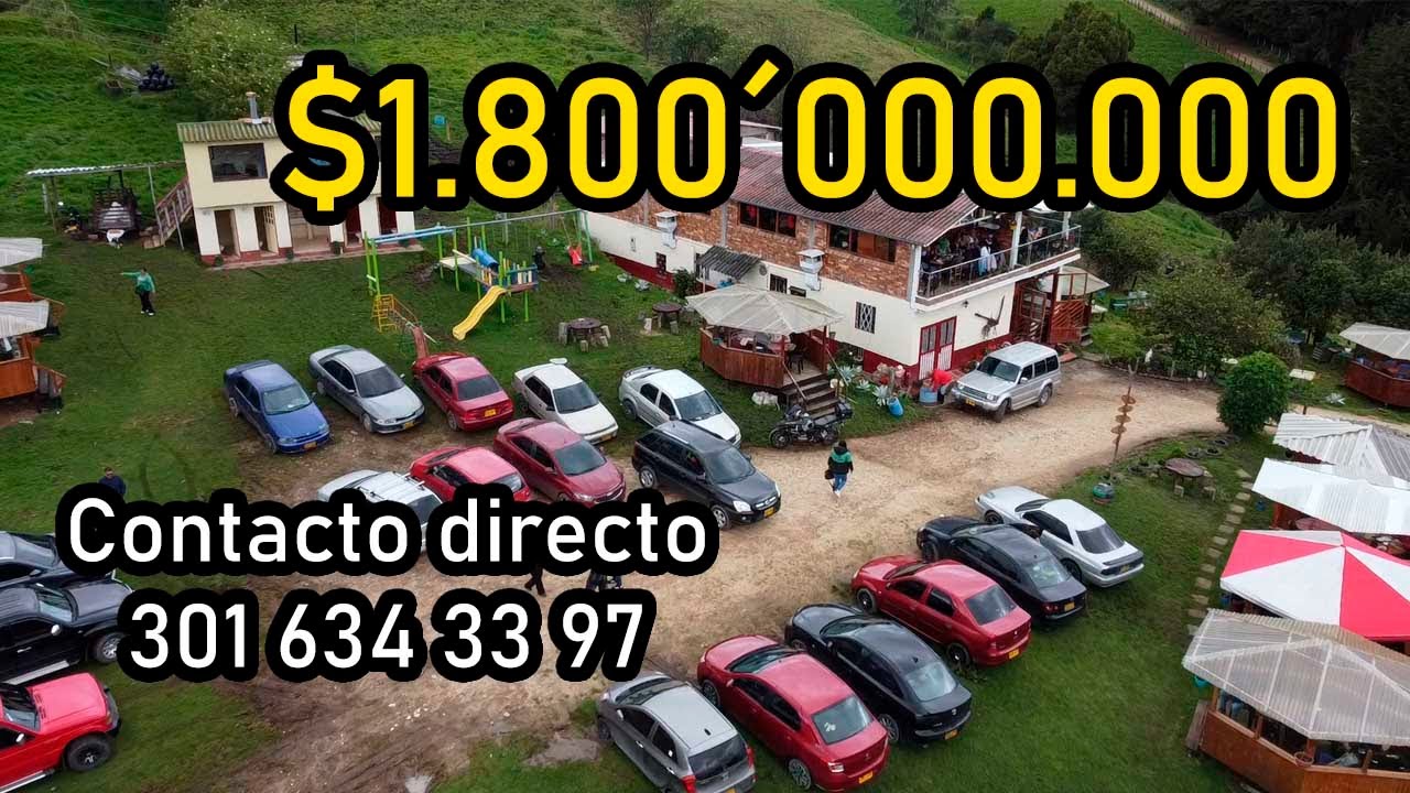 Finca PRODUCTIVA generando MILLONES en USME BOGOTA contacto directo 3016343397