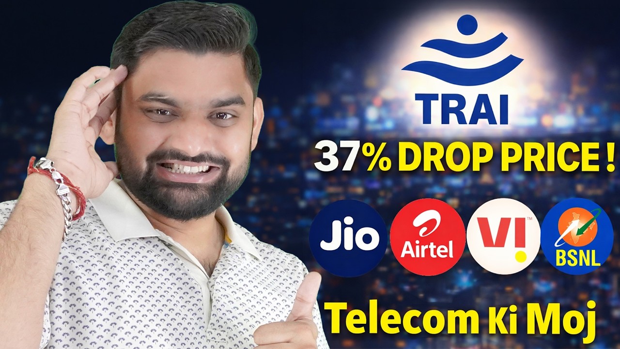 TRAI Slashes 5G Spectrum Prices by 37% – Big Boost for Jio, Airtel & VI?