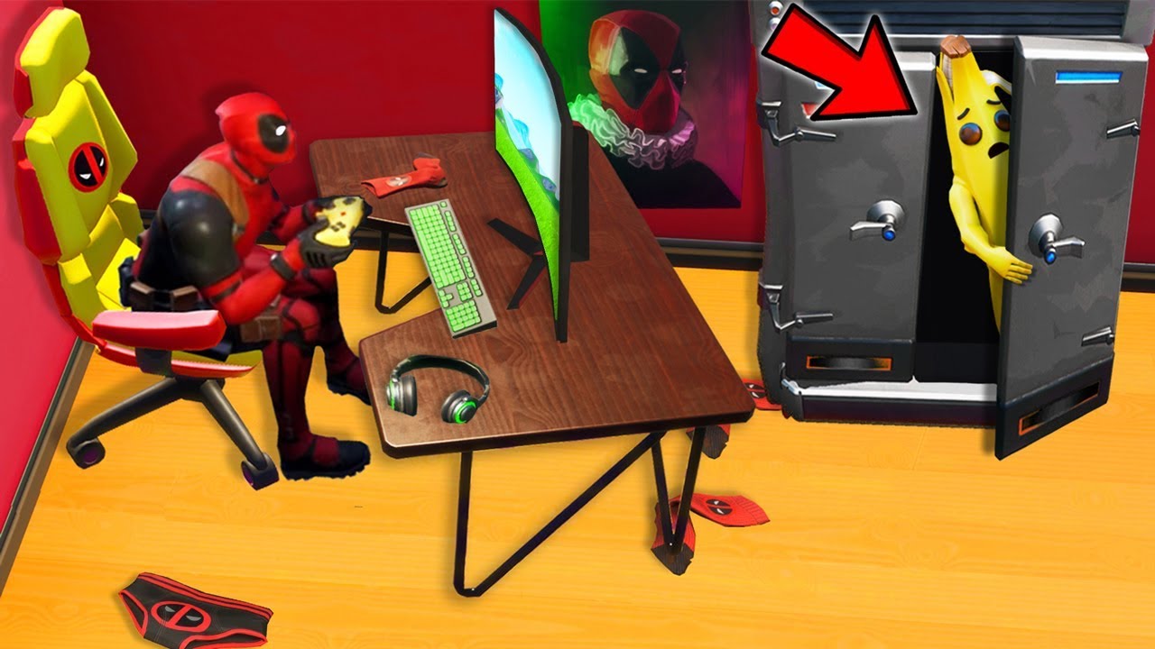 CHAMBRE SECRÈTE DEADPOOL ! (Cache Cache Fortnite)