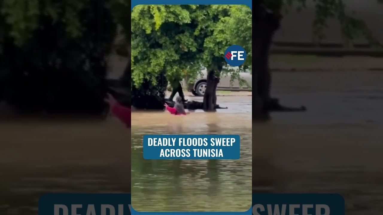 SHOCKING: Tunisia Flood Disaster: When Torrents Swept Away Homes, Killing At Least Four