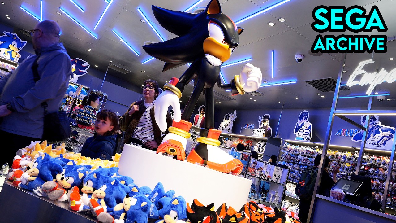 SEGA Store - Tokyo, Japan (B-Roll Archive | March 2026)
