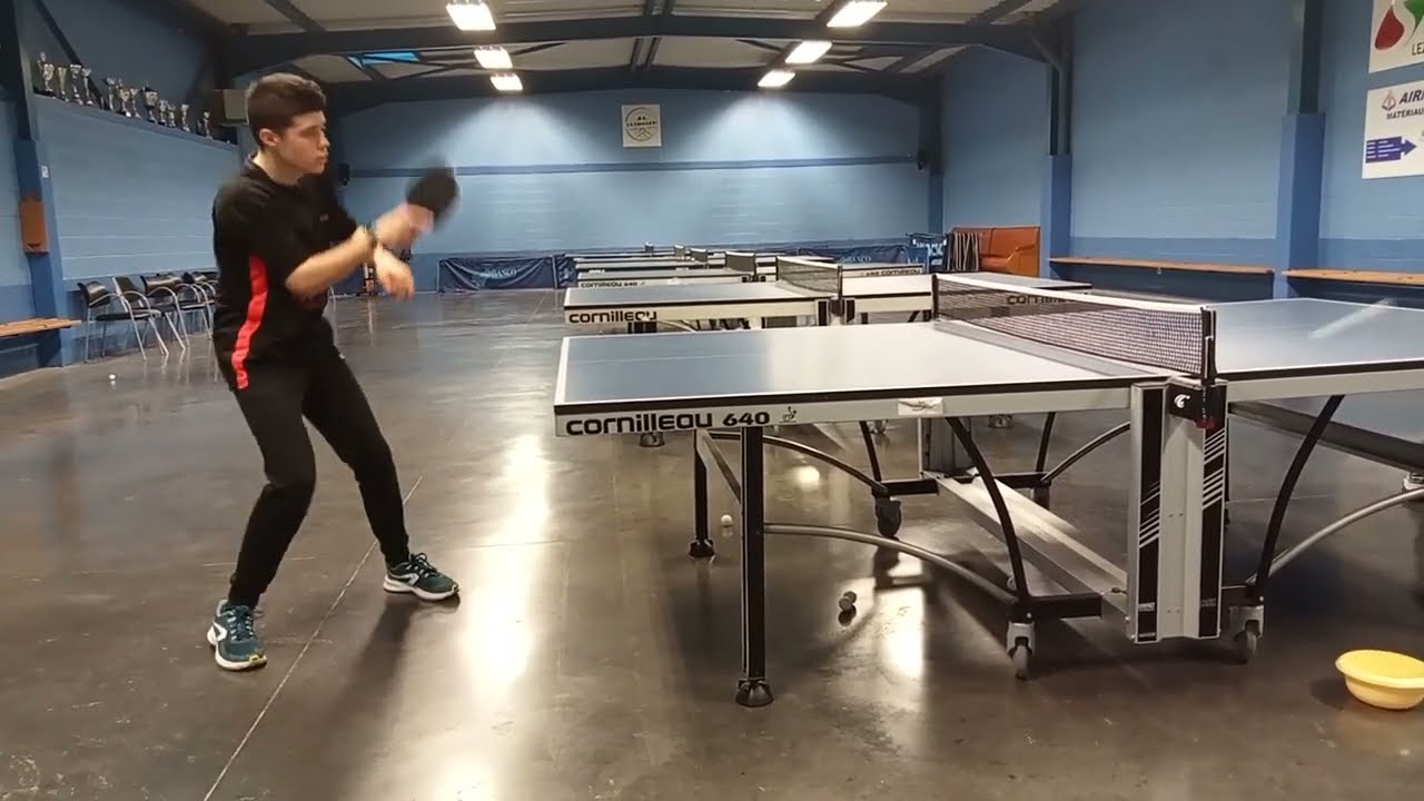 apr&egrave;s 6 mois de tennis de table ( niveau D3 )