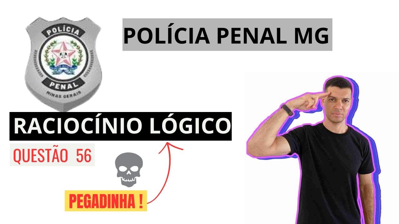 POLÍCIA PENAL MG 2026 | A QUESTÃO DE PORCENTAGEM QUE MUITOS ERRAM (RLM)