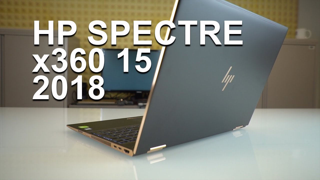 HP SPECTRE 360 15 2018 - unboxing the not-Vega model