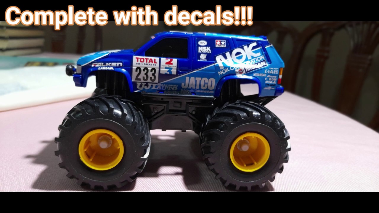 TAMIYA Mini 4WD Wild Series No 11 NISSAN TERRANO | Unboxing and Assembly by Hazlami Adnan