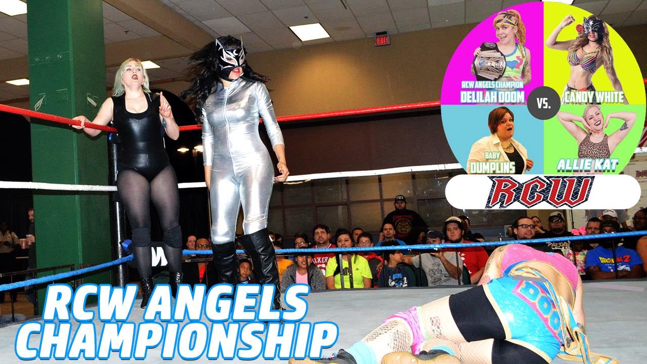 Delilah Doom vs. Candy White vs. Allie Kat vs. Baby Dumplins - RCW River City Wrestling