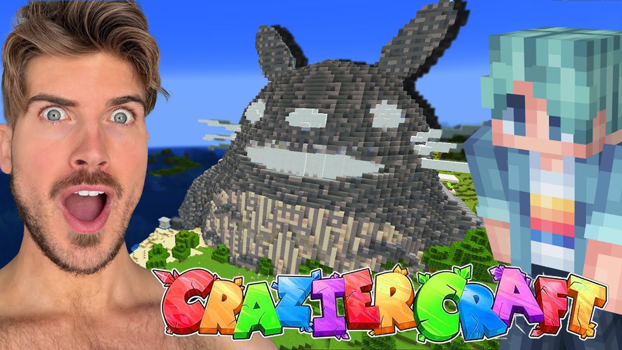 I Recreated Scott Smajor’s Totoro House in CrazyCraft (10 Years Later)