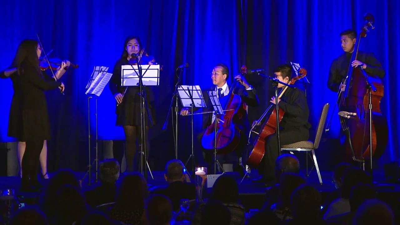 Yo-Yo Ma Surprises People's Music School Students