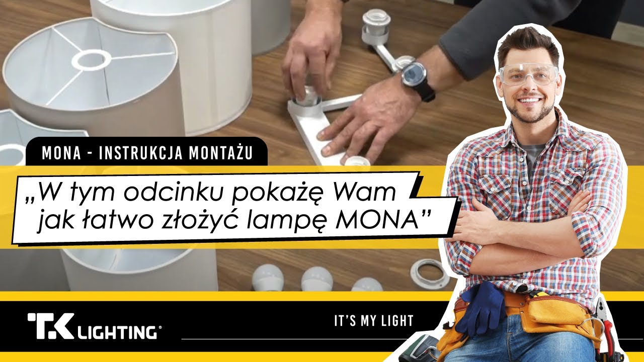 TK Lighting Mona - Instrukcja Montażu