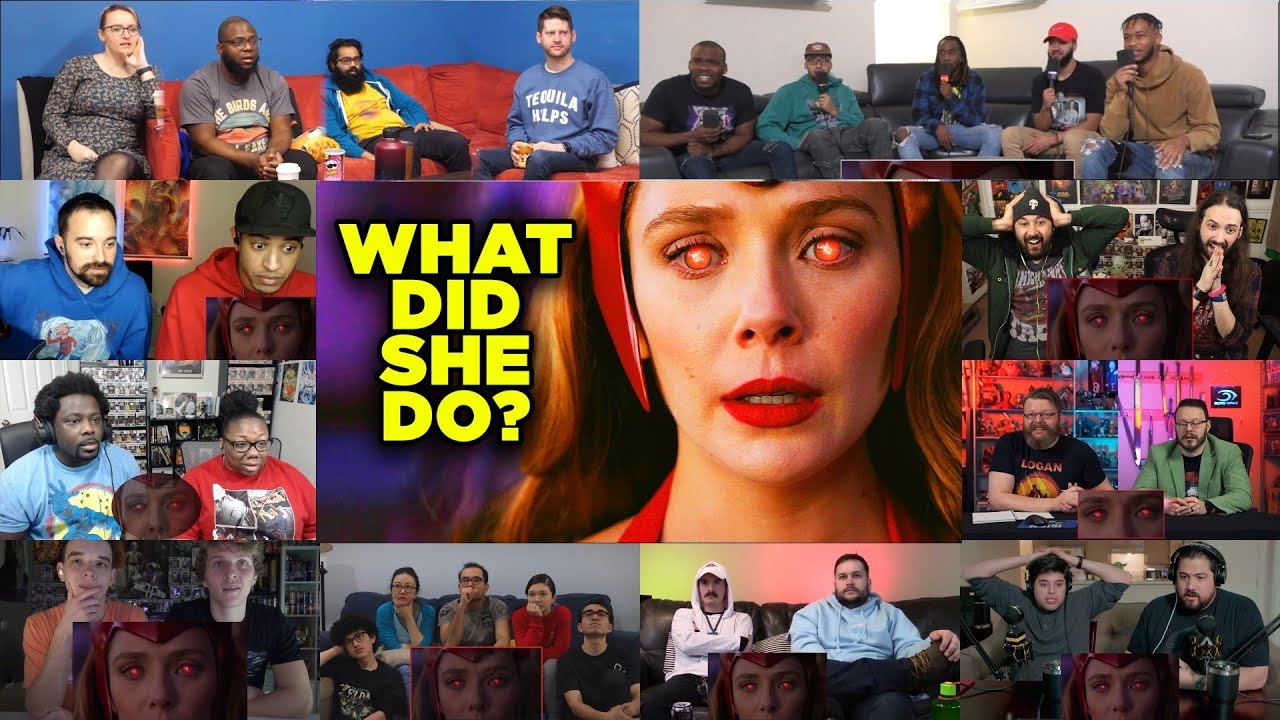 WandaVision 1x6 Reaction Mashup 