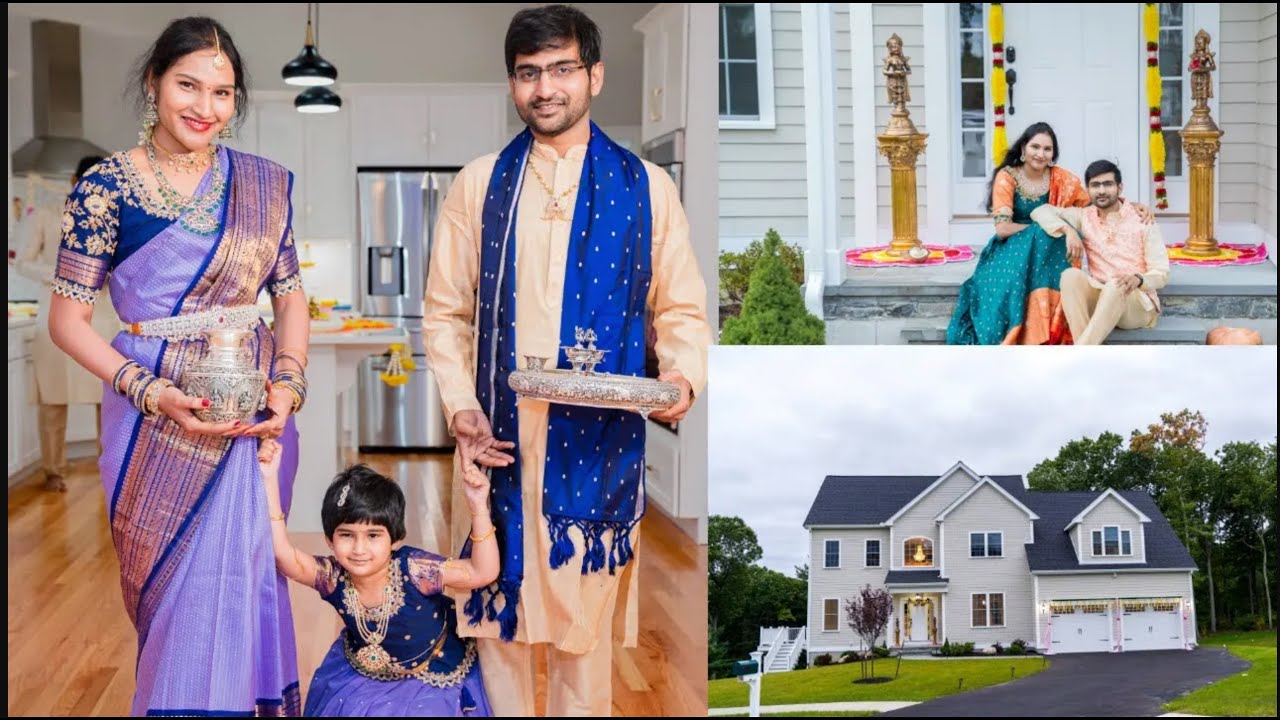 Murali & Swathi || House Warming Highlights || 4K || Boston, MA || Blue Haathi Photography