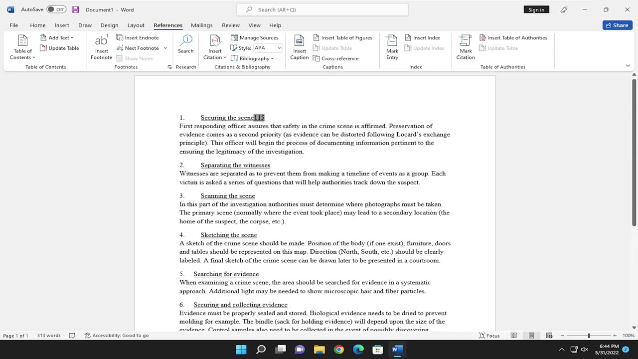 How to Make Cross References in Microsoft Word [Tutorial]