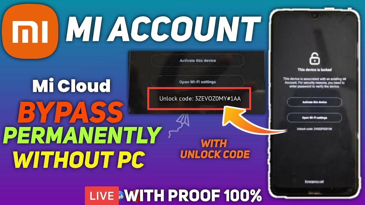 Mi Account Bypass Without Pc Latest MIUI 11/12 | Solve *Activate This Device* Mi Account Bypass100%