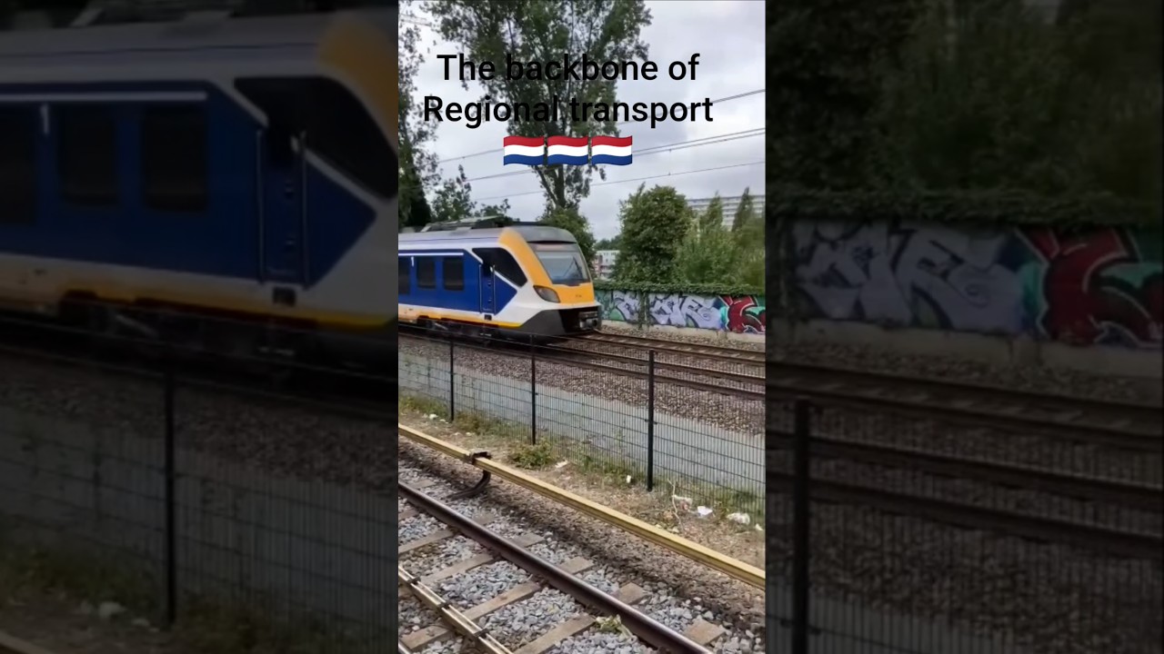 NS Sprinter (SNG) / Iconic Dutch Regional train #train #spoorwegen #nssprinter