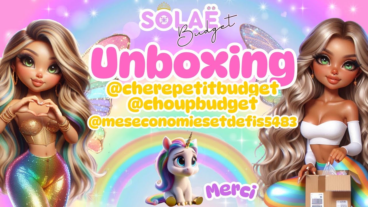 🎁Unboxing de défi🎁 ‎SUBLIME ! @Cherepetitbudget @ChloéChoupBudget @meseconomiesetdefis5483