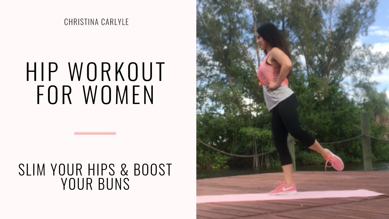 Fat Burning Hip Workout For Women  | Christina Carlyle