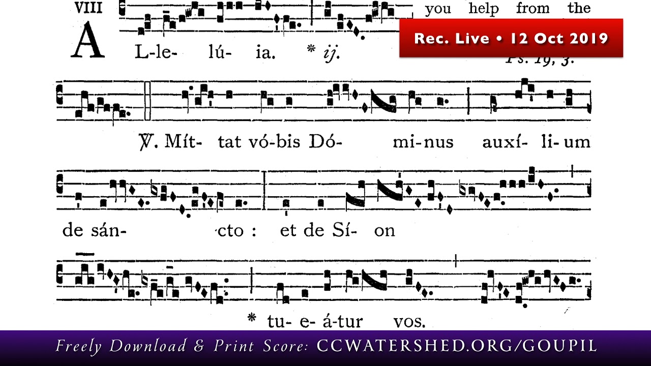 ALLELUIA • Nuptial Mass (1962) — “Pro Sponso et Sponsa”