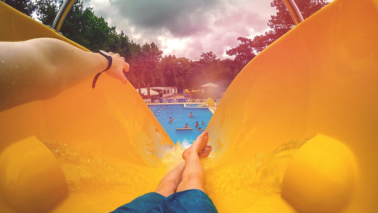 Balticlandia - Kamikaze Water Slide POV