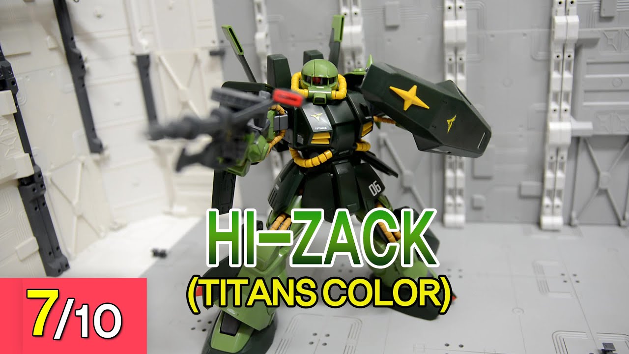 [REVIEW] MG 1/100 하이잭 (티탄즈 컬러) / Hi-Zack (TITANS COLOR)