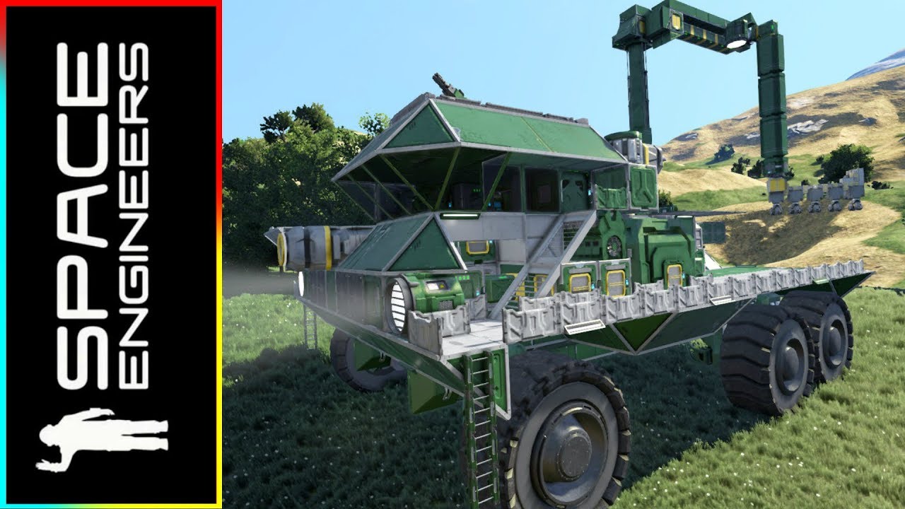 MDP 6: Moible Drilling Platform - Space Engineers (Vanilla)