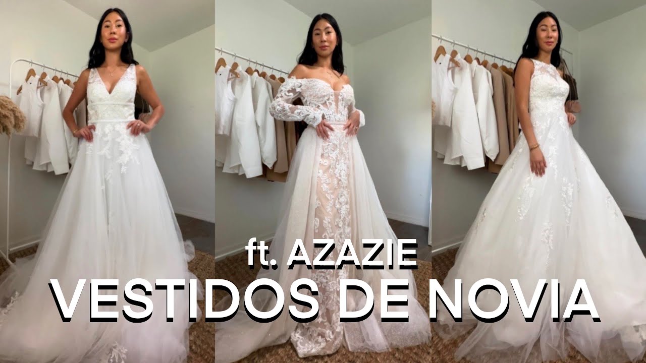 Segunda Prueba De VESTIDOS DE NOVIA Ft. Azazie .. Ahora No Se Cual Quiero