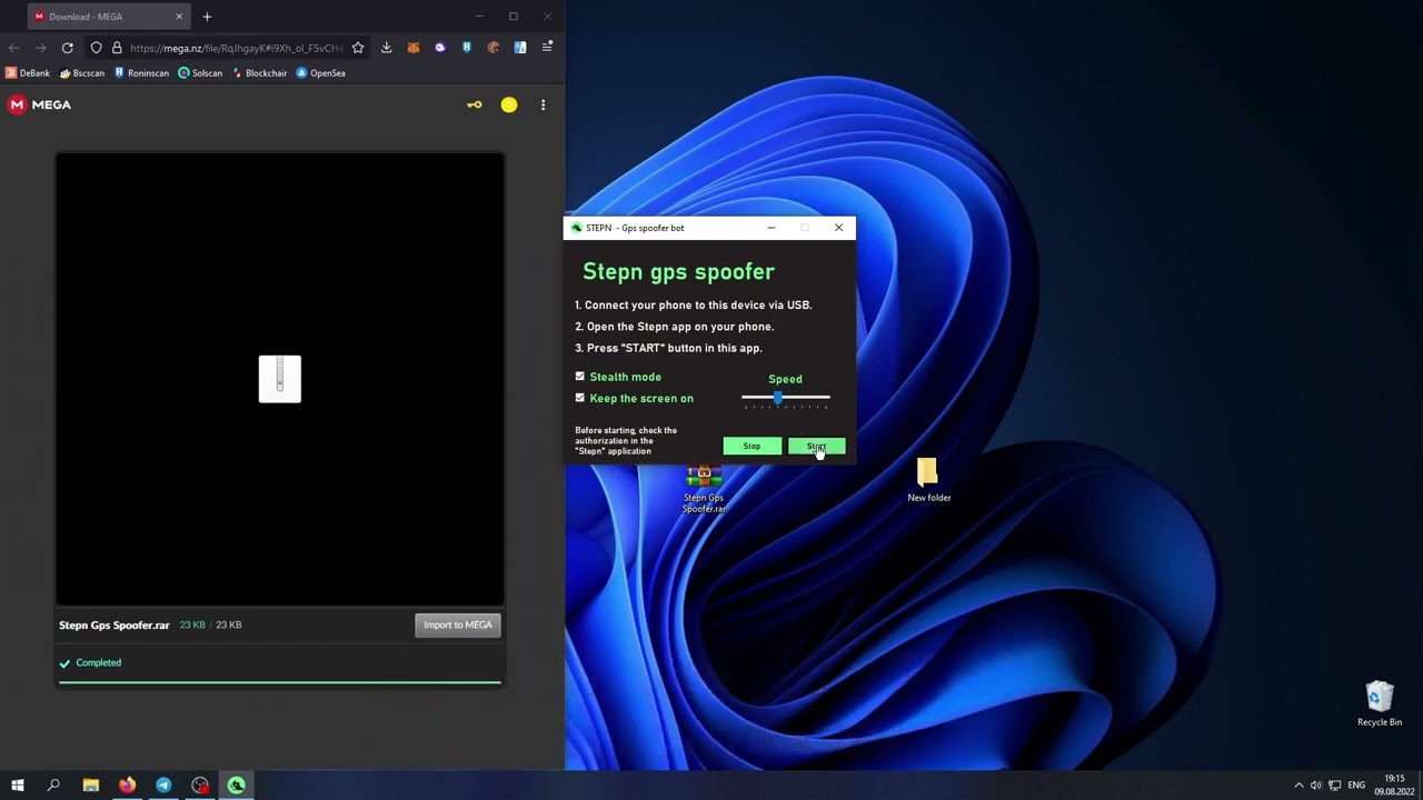 Stepn Bot | GPS Spoofer | Stepn Hack | Download Free | Auto Run | Auto Farm | GPS BOT