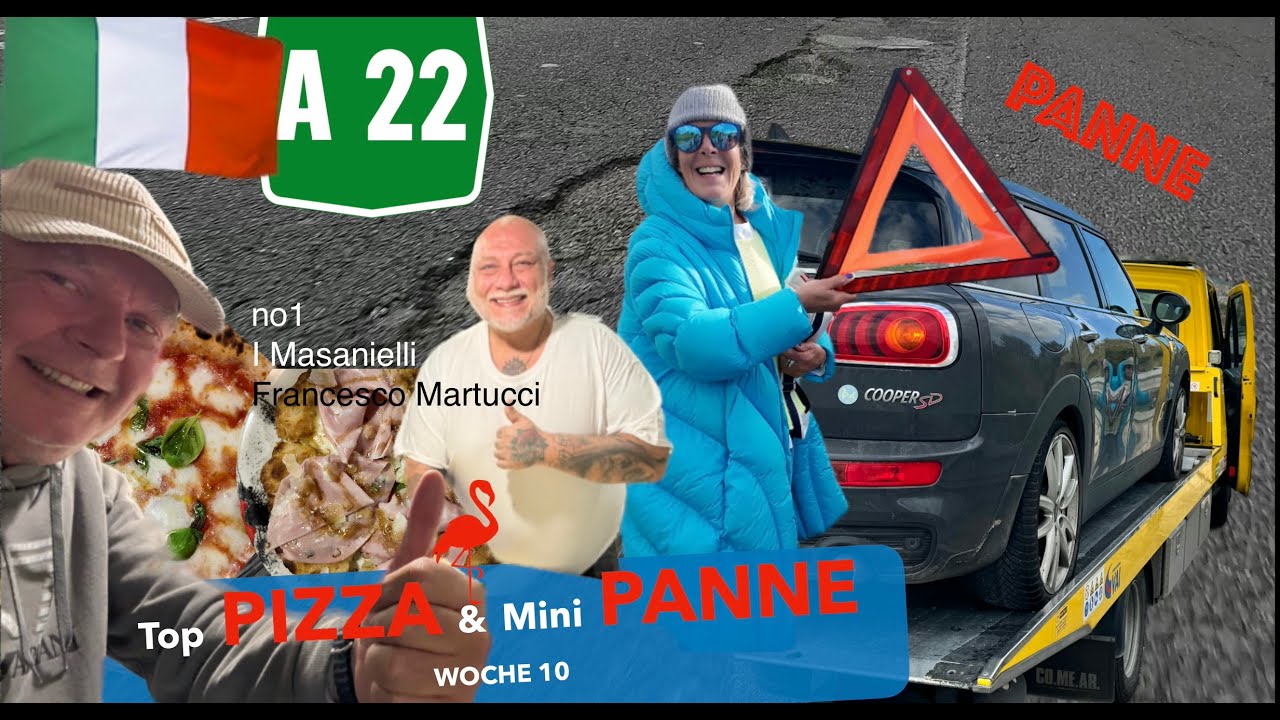 #10 ROADTRIP ITALIEN 🇮🇹:  PIZZA & PANNEN mit dem Eriba Touring Ocean Drive!
