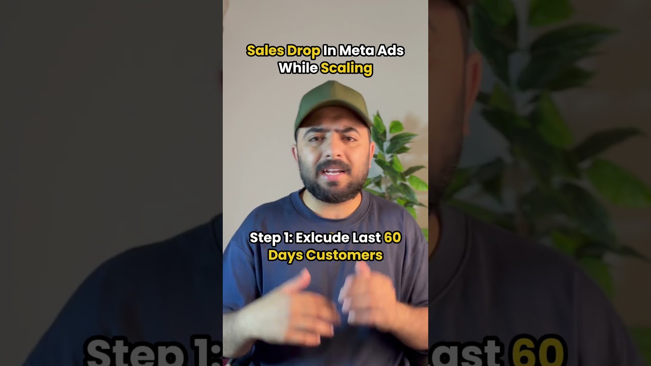 Fix sales drop issue in Meta Ads while scaling