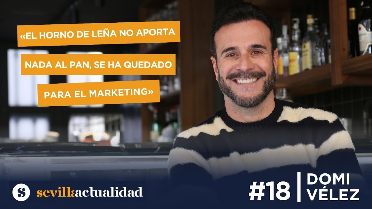 #18 Domi Vélez: «El horno de leña no aporta nada al pan, se ha quedado para el marketing»
