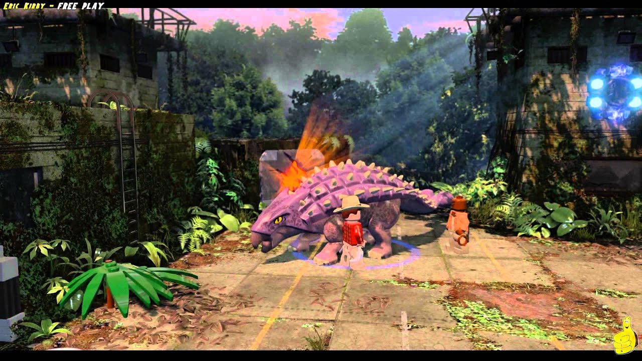 Lego Jurassic World: Level 14 Eric Kirby FREE PLAY (All Collectibles) - HTG