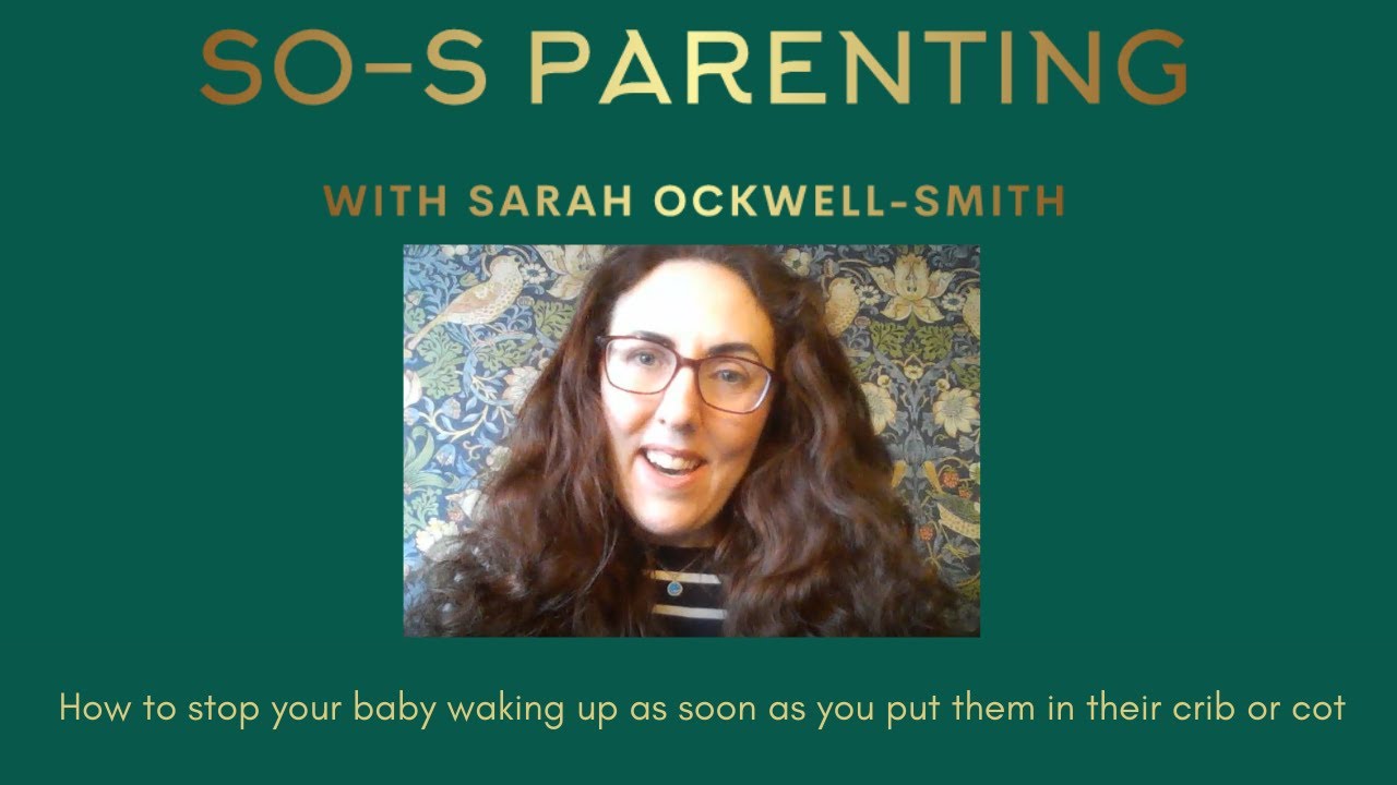 How to stop your baby waking up as you put them in their crib or cot