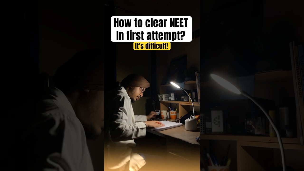 How to clear NEET in first attempt? Tips to clear NEET #neet #aiims #mbbs #neet2026 #neet2027