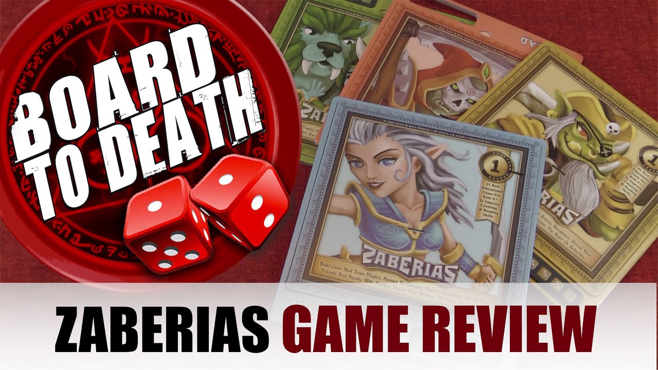 Zaberias Board Game Video Review