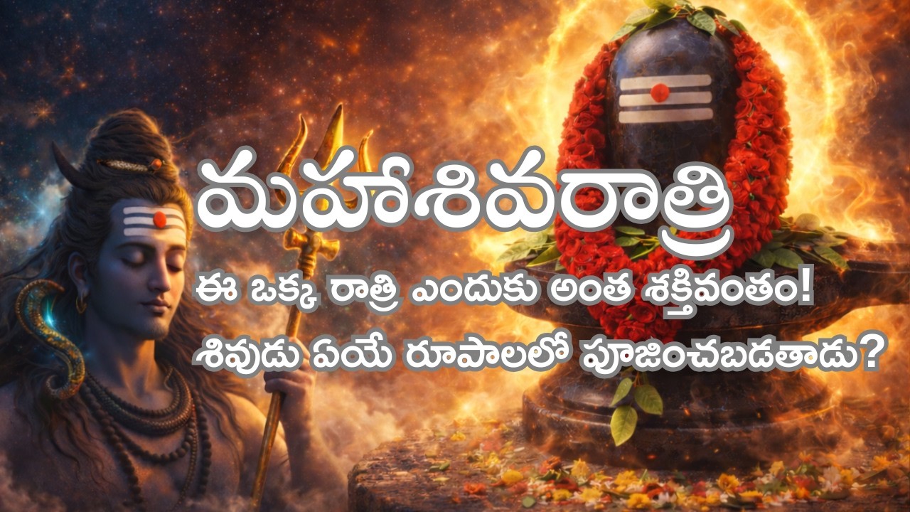 మహాశివరాత్రి 2026|శివరాత్రి నాడు ఏమి చేయాలి|ఏయే పూజలు చేయాలి|పూజా విధానం& ప్రాముఖ్యత|Maha Shivaratri